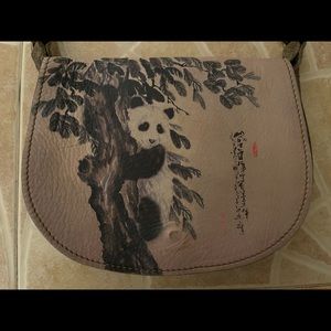 Jeon Los Angeles Leather Shoulder Bag